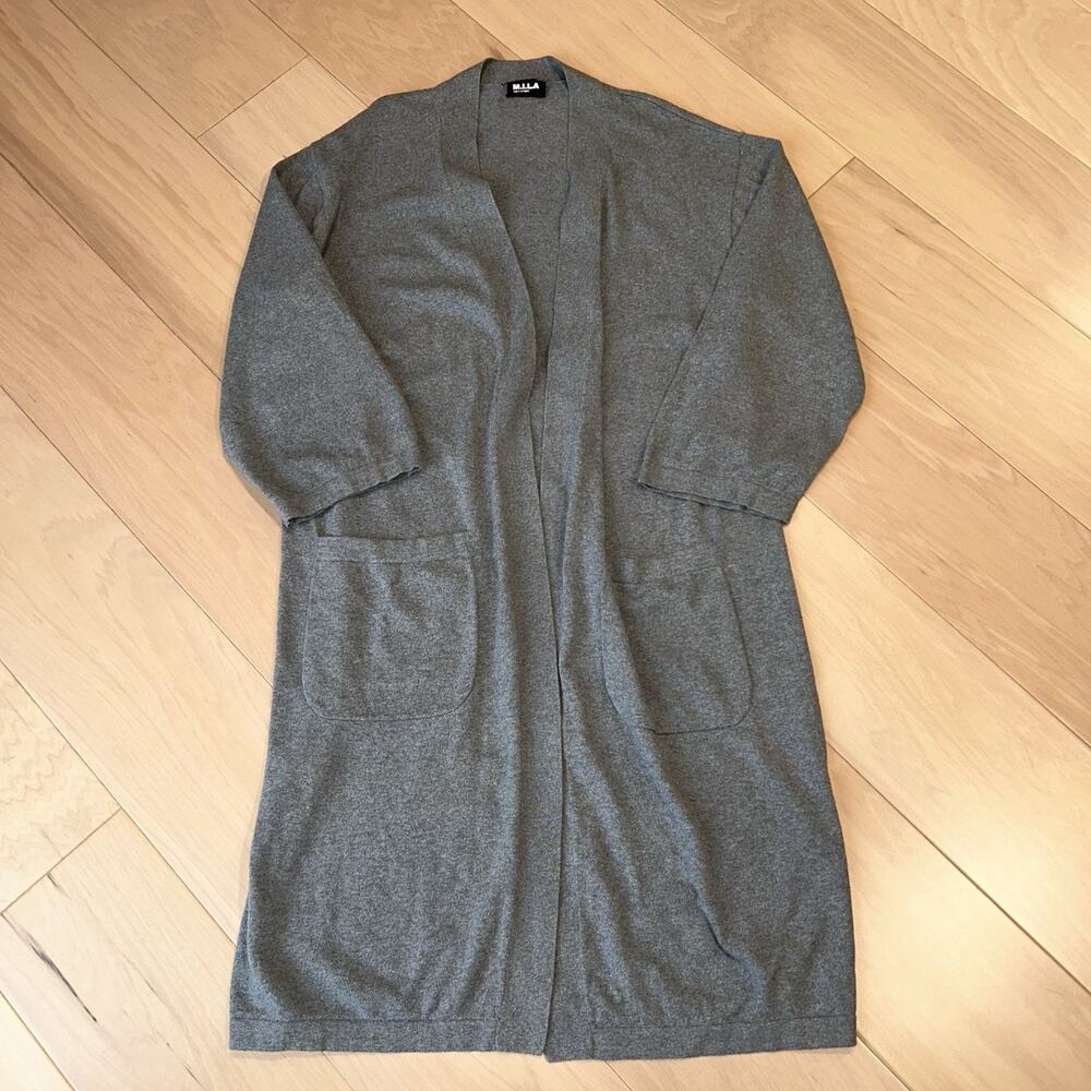 M.I.L.A Made in Los Angeles Duster Cardigan Long Sleeve *No Belt Women’s 0/S